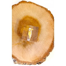 Μενταγιόν Μοτίφ σε Κίτρινο Χρυσό 14Κ Πελαργός με ζιργκόν (N237)